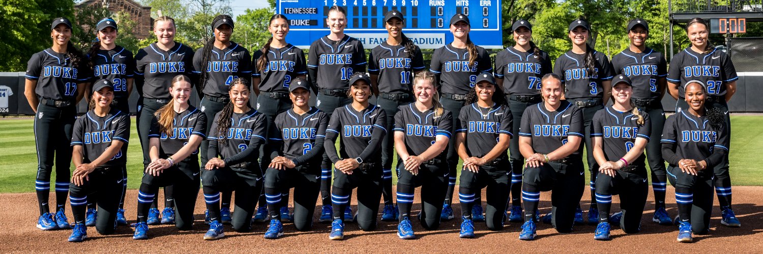Duke Softball banner