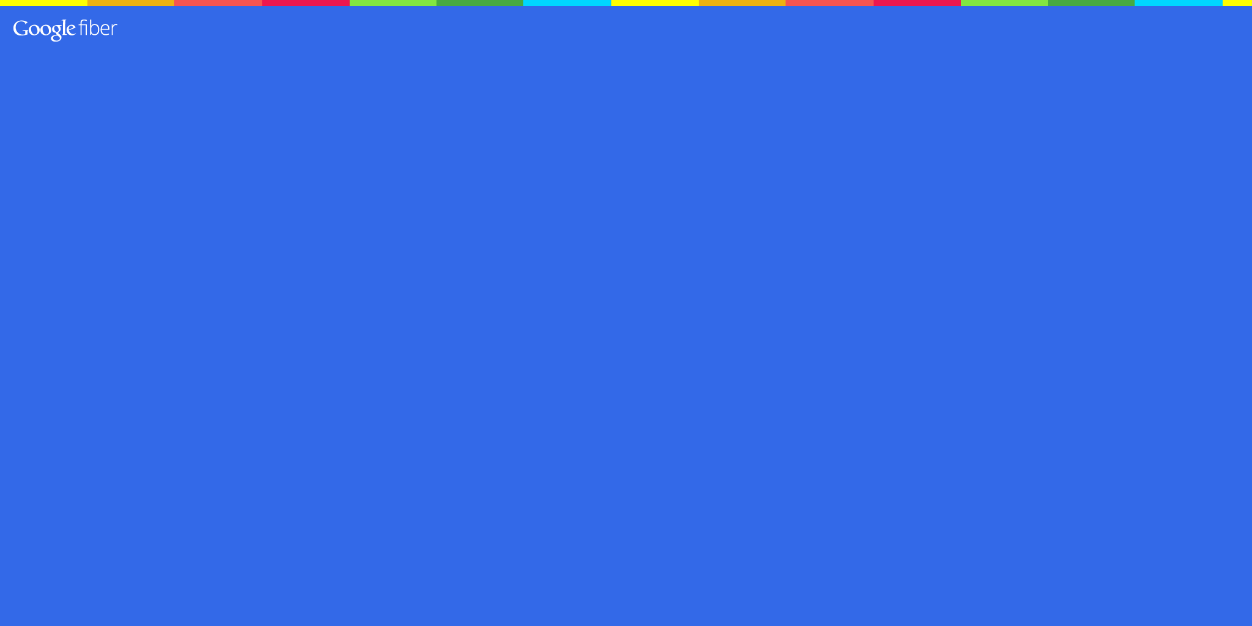 Google Fiber Help banner