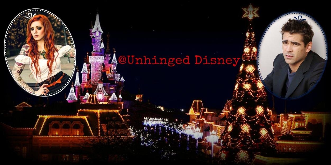 Unhinged Disney banner