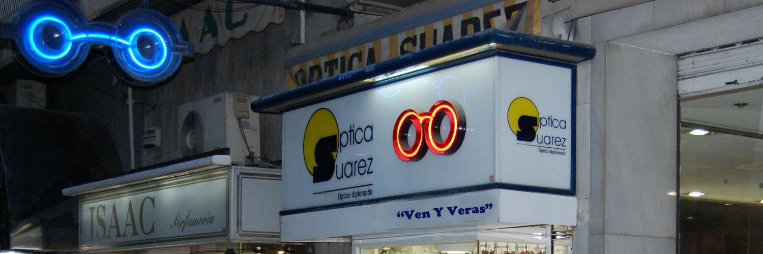 Optica Suarez banner