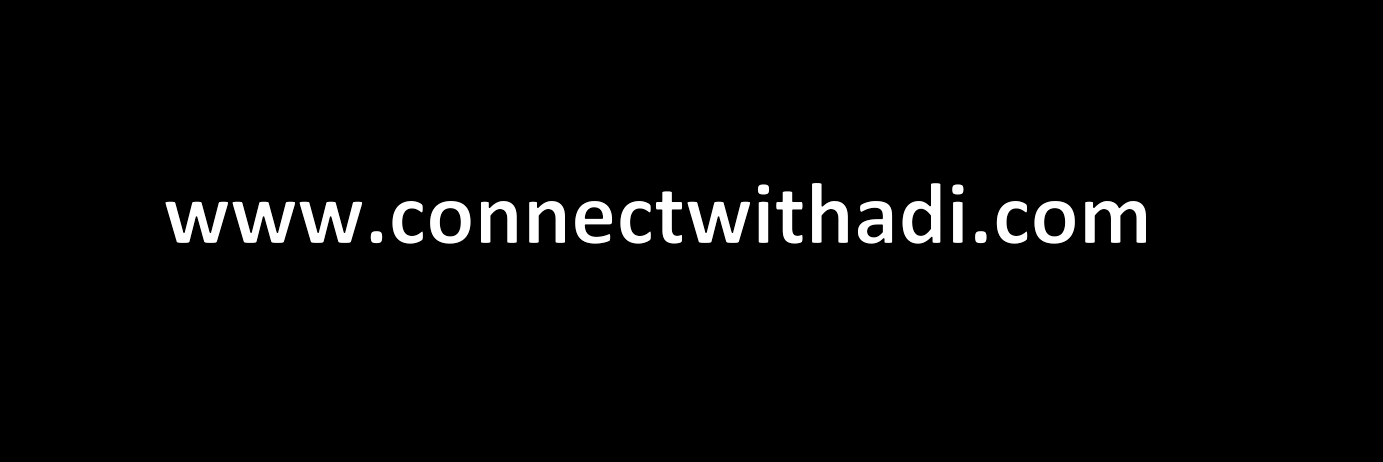 connectwithadi's profile banner image