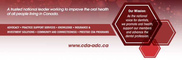 CdnDentalAssoc Profile Banner