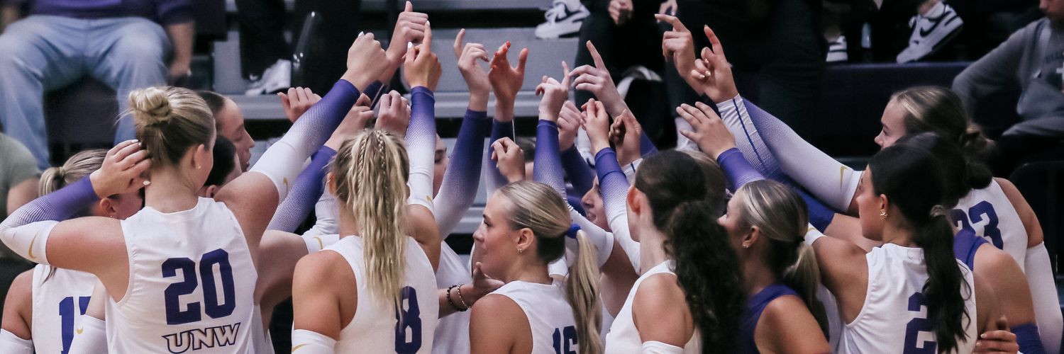 UNW Volleyball banner