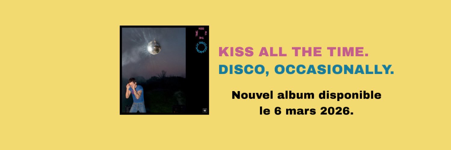 Harry Styles France banner