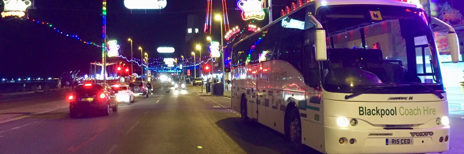 Blackpool Coach Hire banner