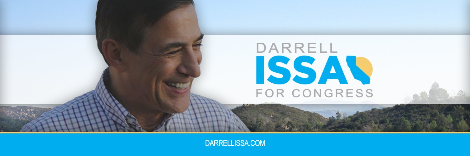 Darrell Issa banner