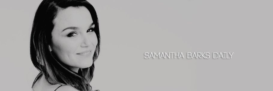 Samantha Barks Daily banner
