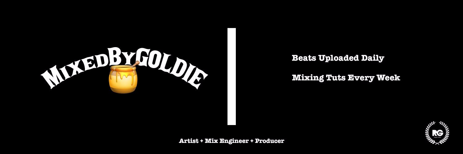 MixedByGoldie's profile banner image