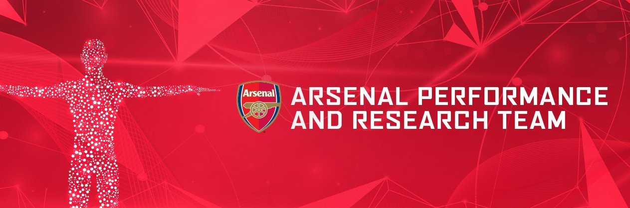 Arsenal Performance and Research Team banner