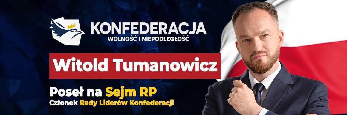 Witold Tumanowicz's banner