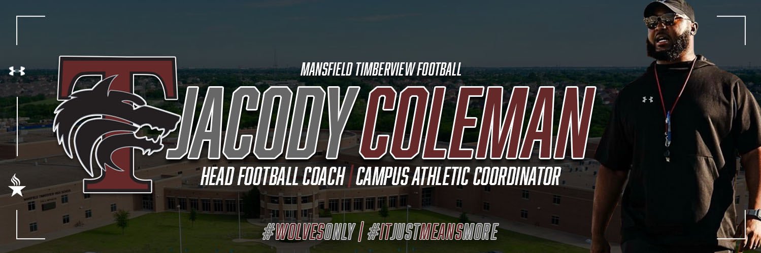 Coach Coleman's banner