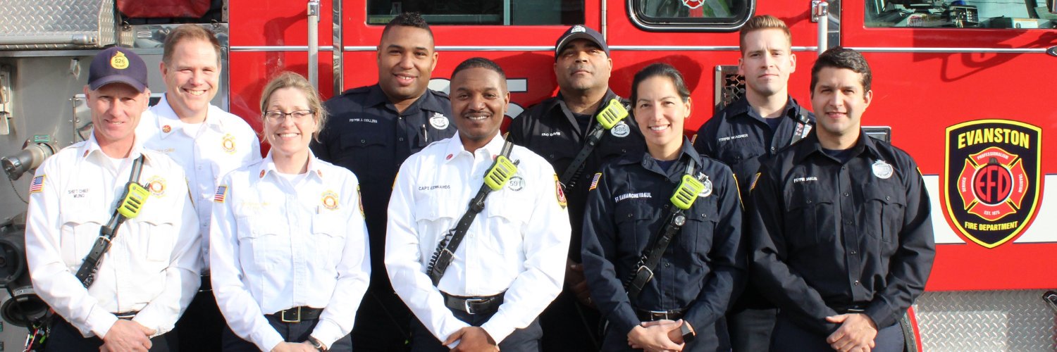 Evanston Fire banner