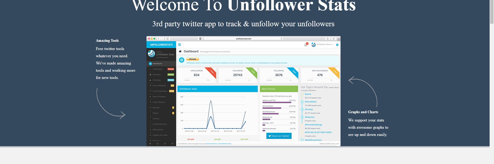 Unfollower Stats banner