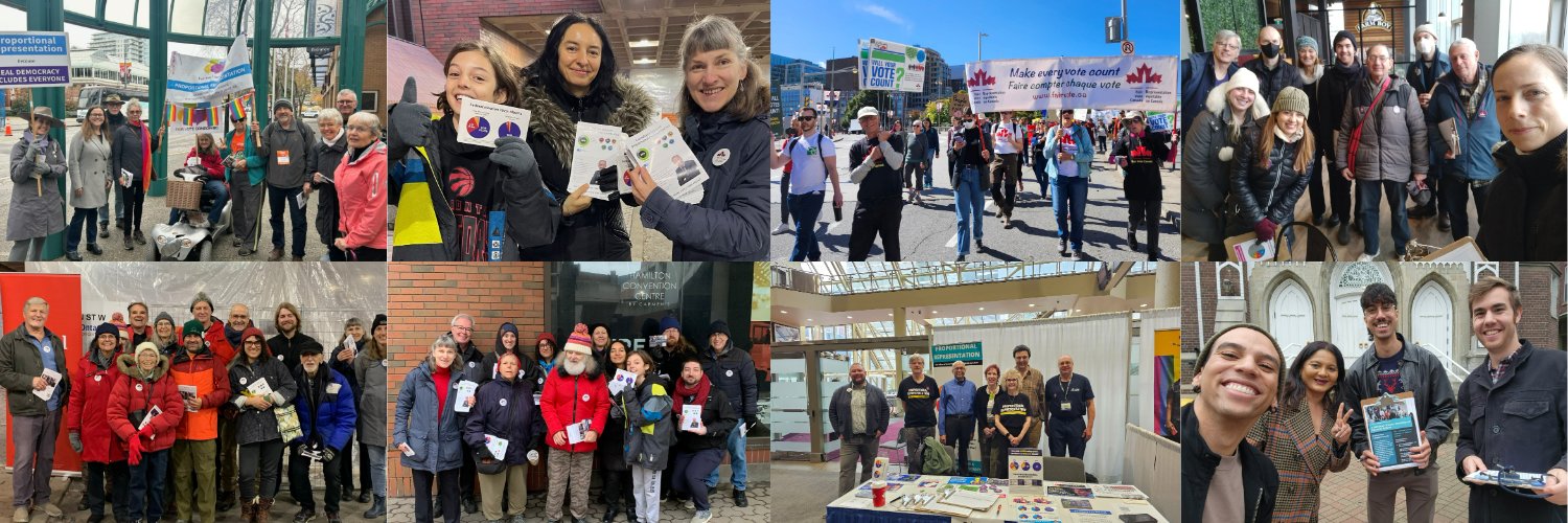 FairVoteCanada's profile banner image