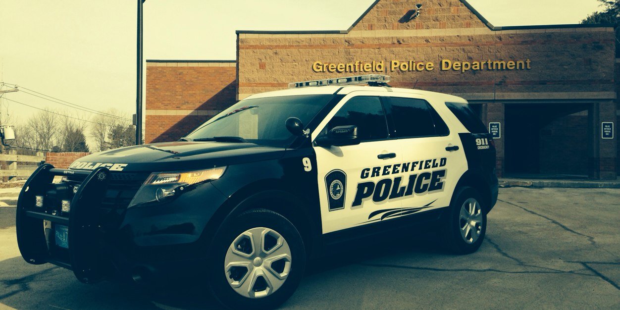 Greenfield Ma Police banner