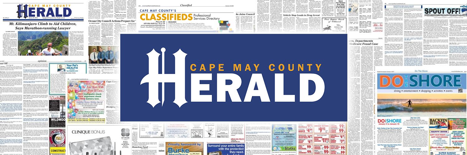 Cape May County News banner