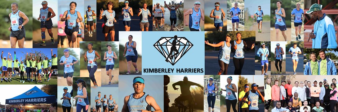 Kimberley Harriers Running Club banner