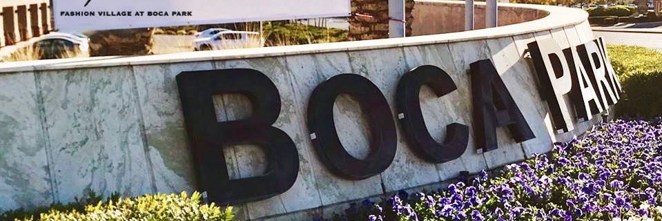 Boca Park banner