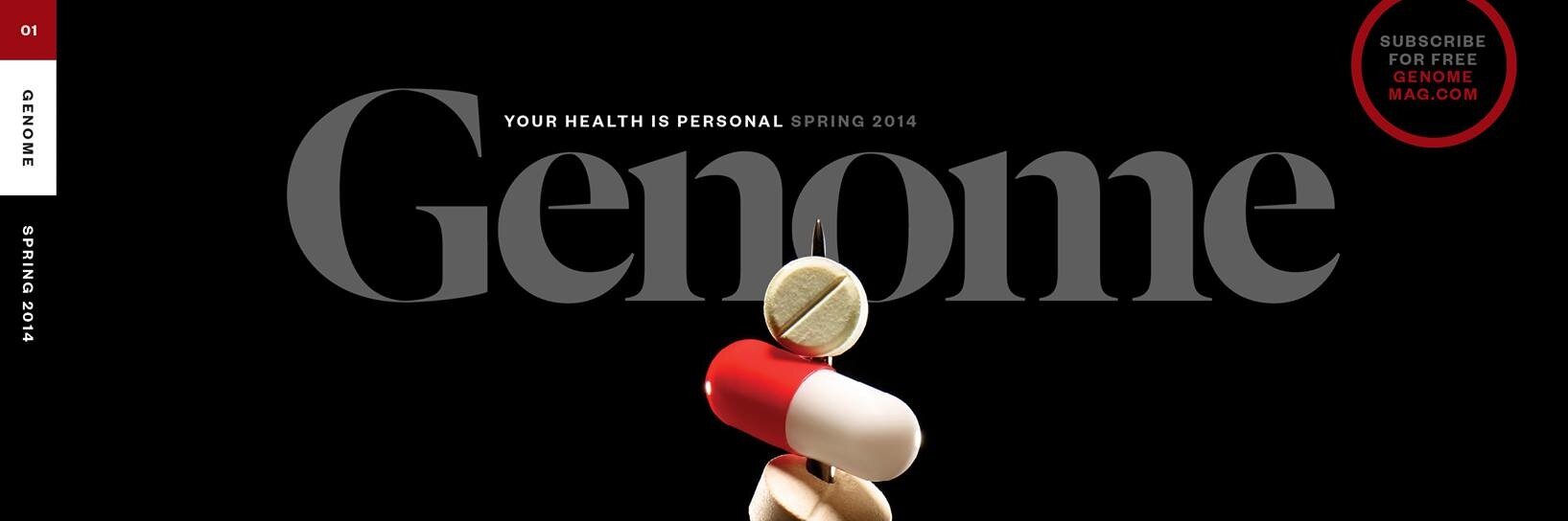 Genome Magazine banner