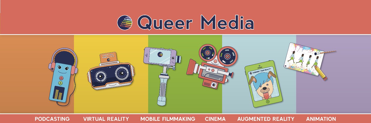Queer Media UK banner