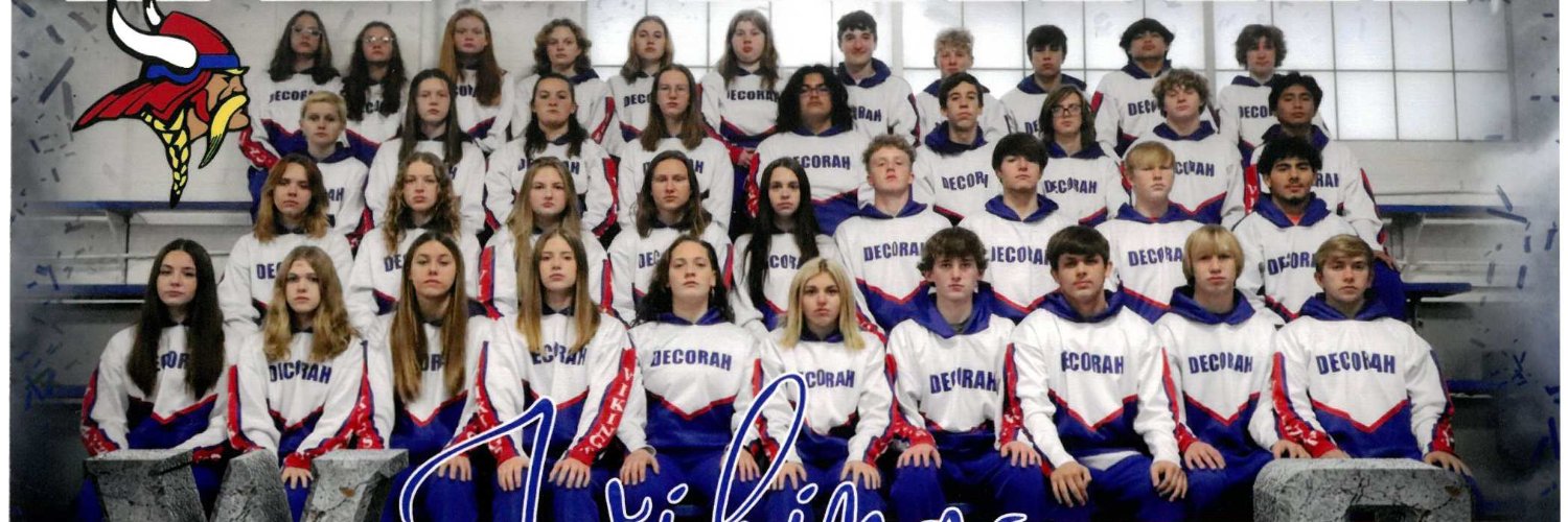 Decorah Wrestling banner