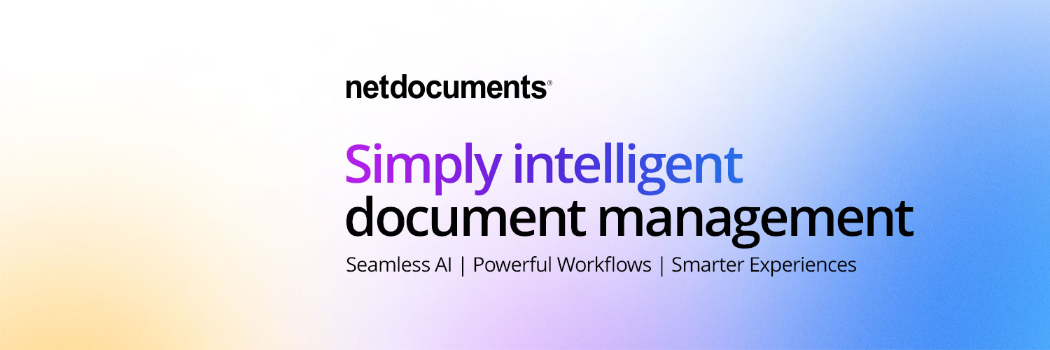 NetDocuments banner