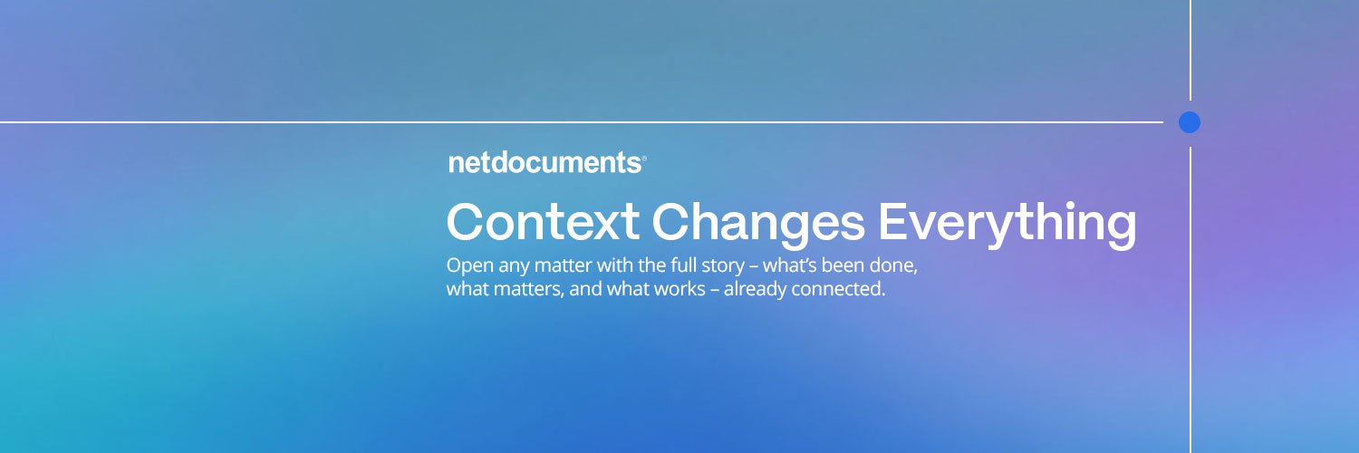 NetDocuments banner