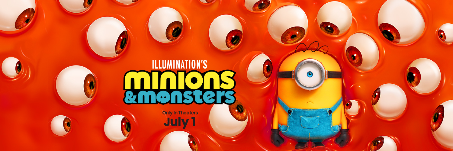 Twitter banner for @Minions