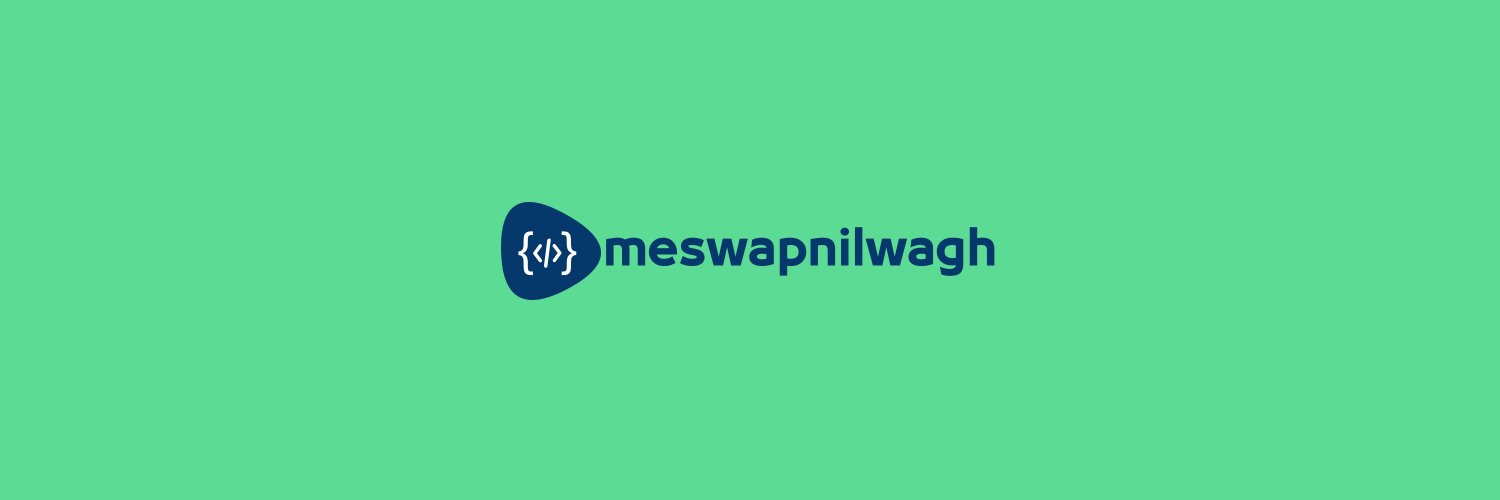 Swapnil Wagh 👨‍💻 🇮🇳 banner