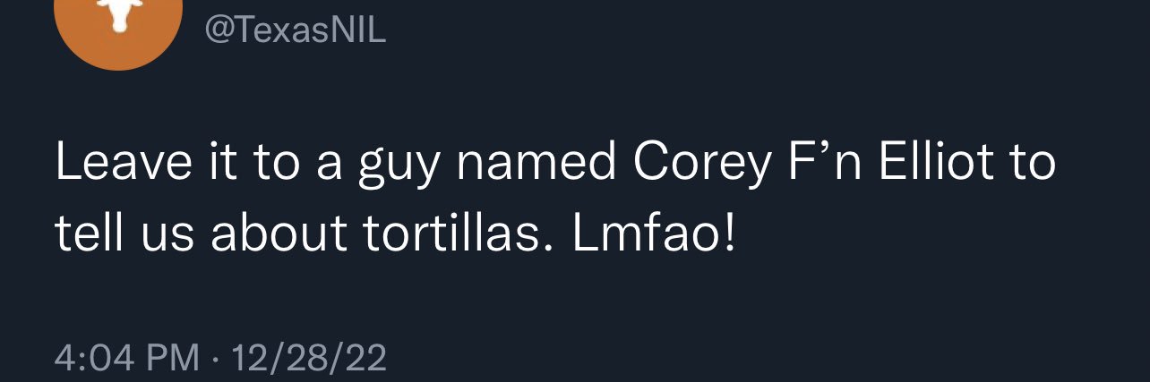 Corey Elliot's banner