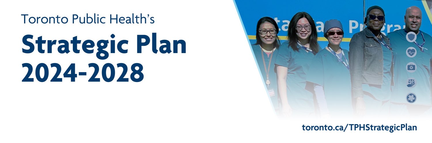 Toronto Public Health's banner