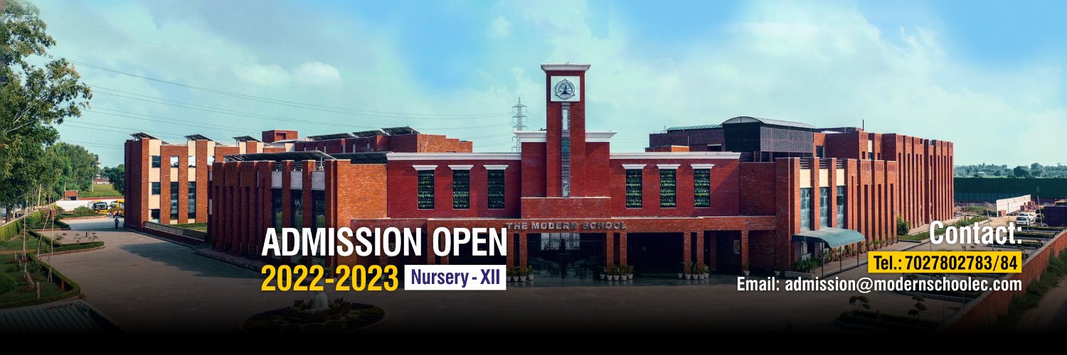 The Modern School,ECNCR banner