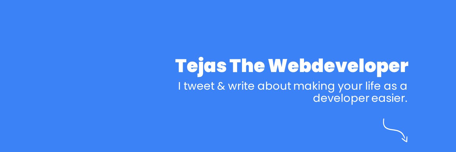 Tejas chaudhari banner