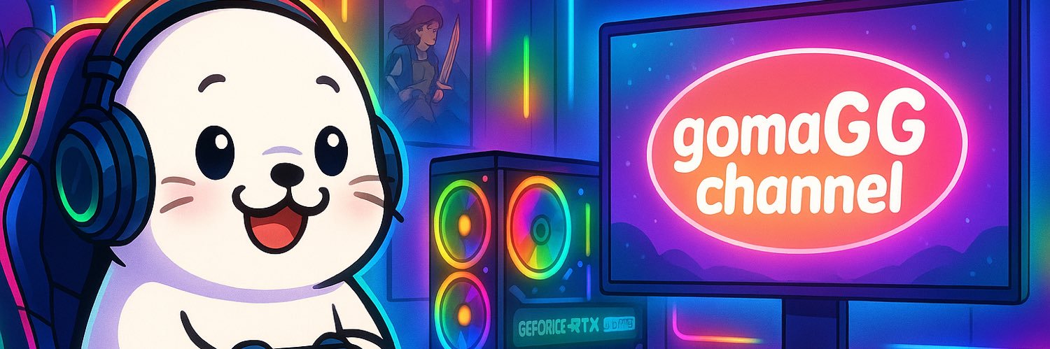 gomaGGchannel🦭 banner