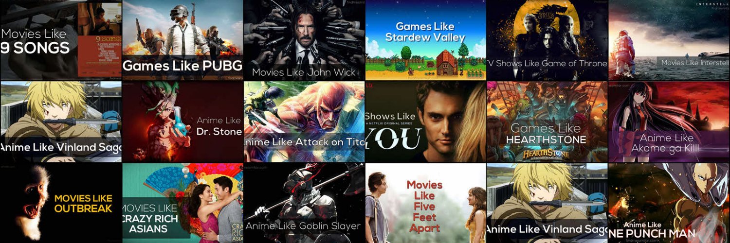 FindMeSimilar's profile banner image