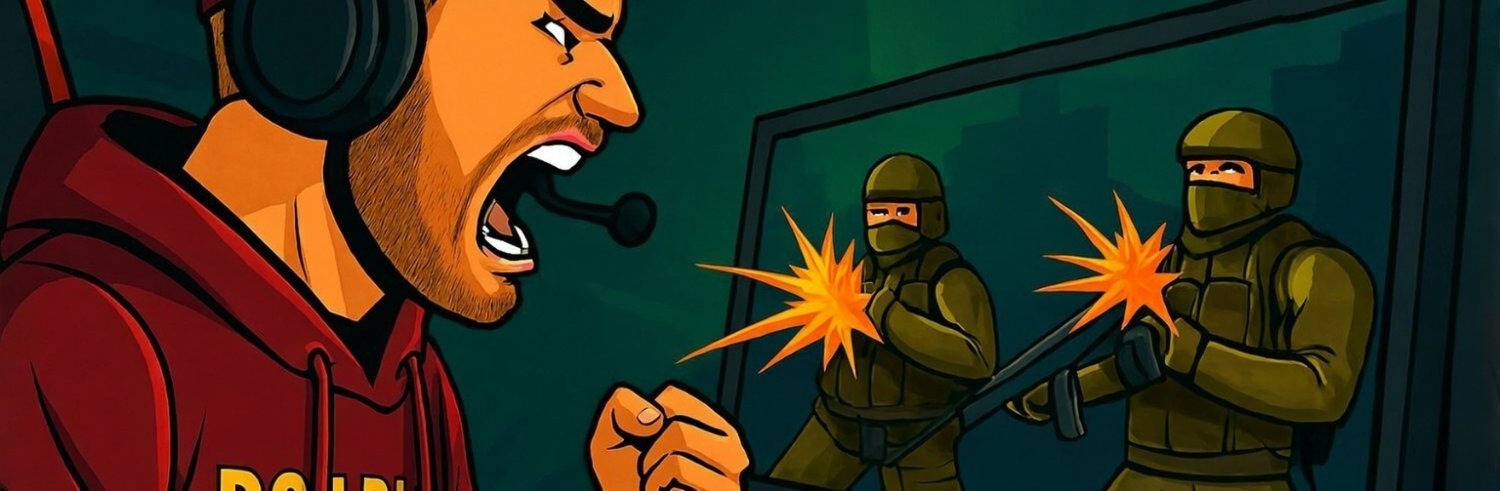 Two bodies. One click. Stay mad. 💥💥 banner