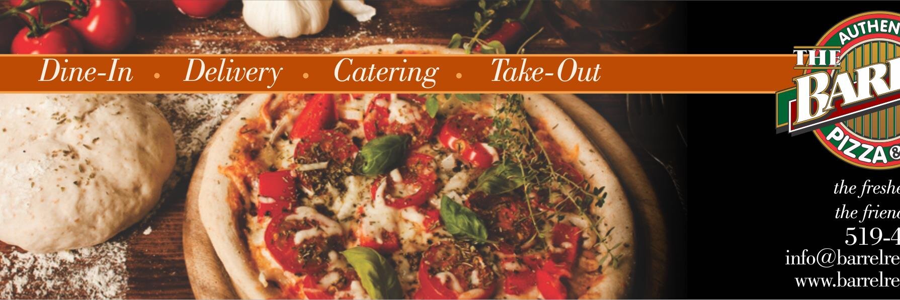 Barrel Restaurant banner