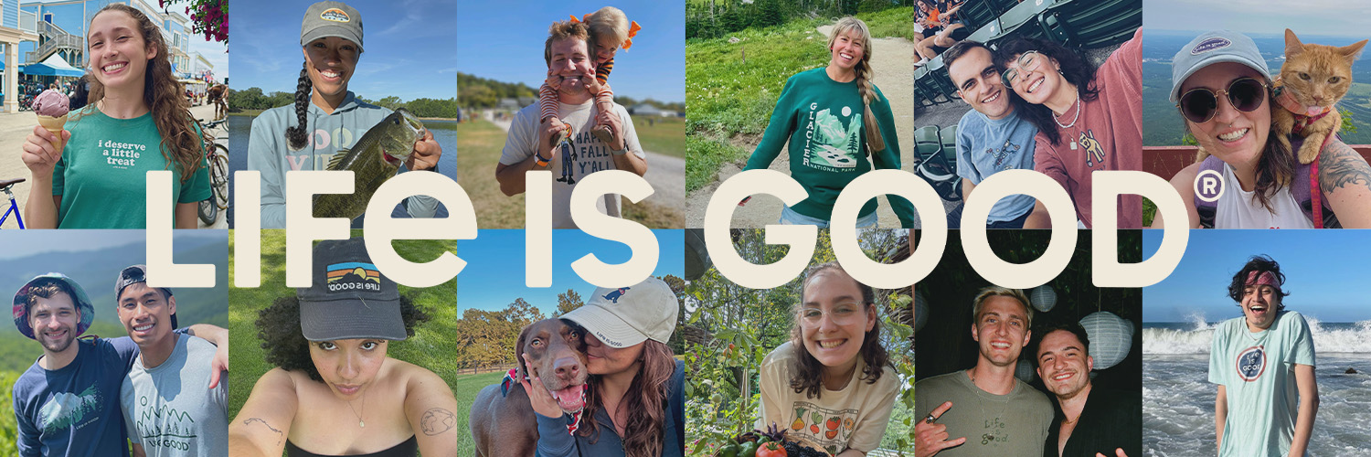 Life is Good banner