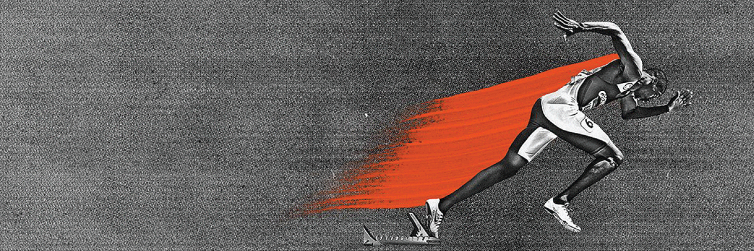 Track and Field banner