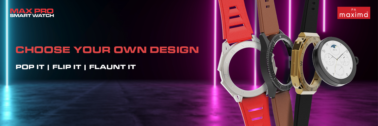 Maxima Watches banner