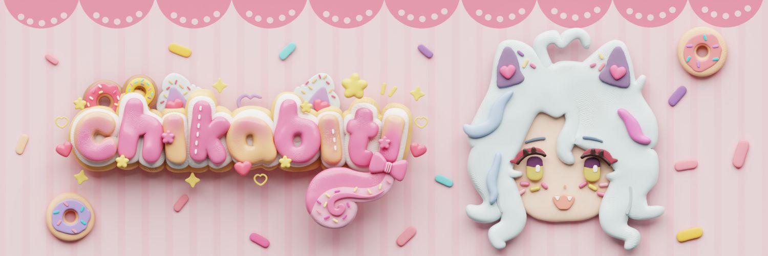 Chikabiti 🦨🌸🍩 (R.T.) ||【Sprinkle Skunk Vtuber】 banner