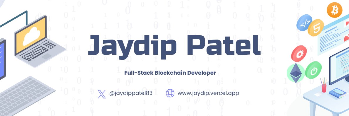 Jaydip patel | jaydip.eth banner