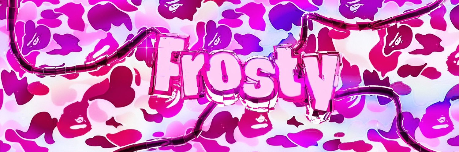 frosty banner