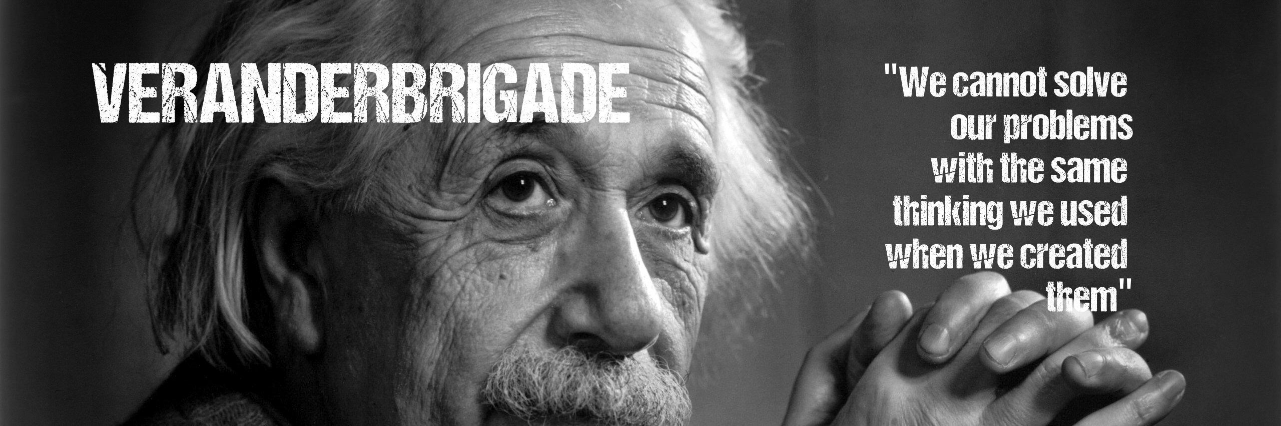 Veranderbrigade banner