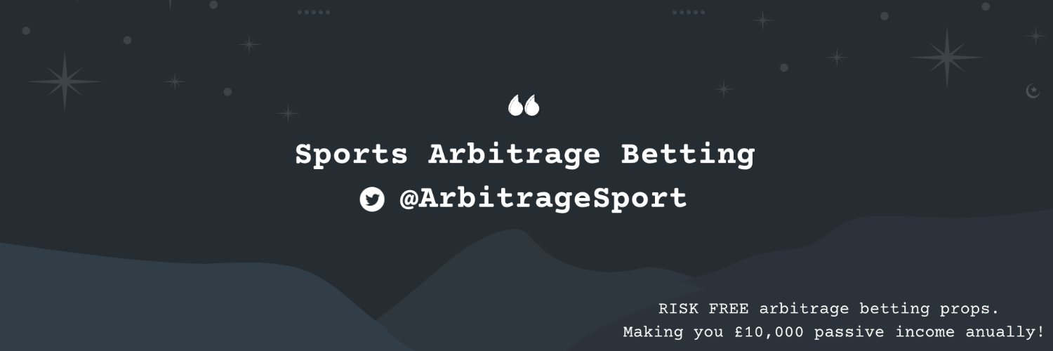 Sports Arbitrage Betting banner