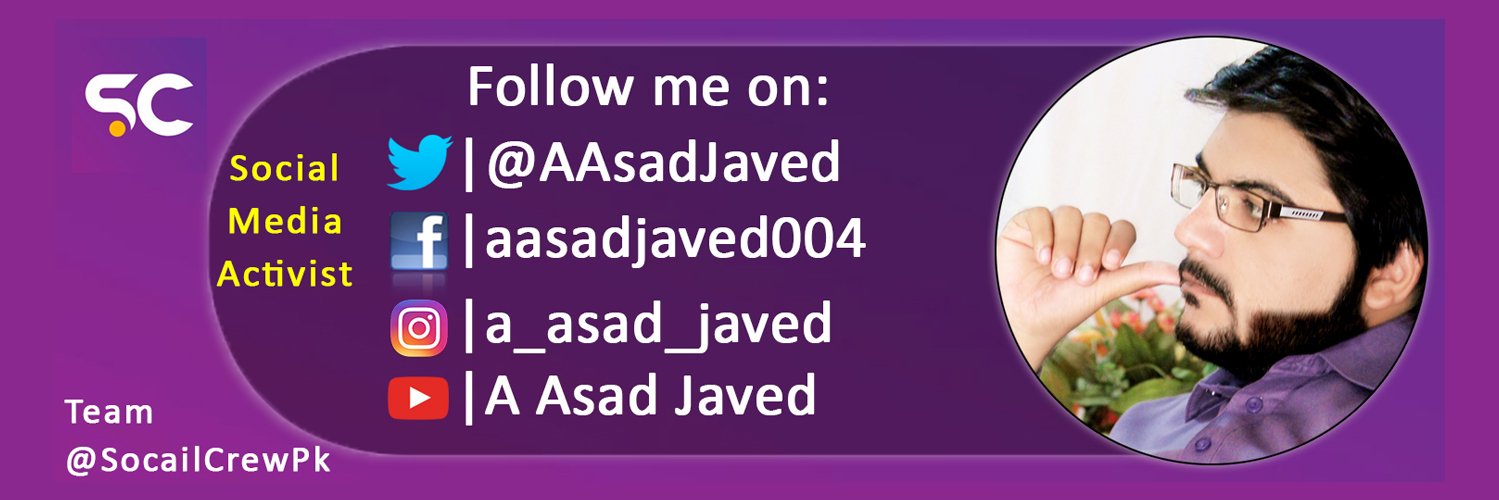 AAsadJaved's profile banner image