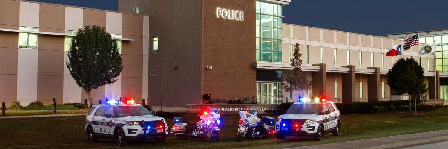 Pearland Police banner