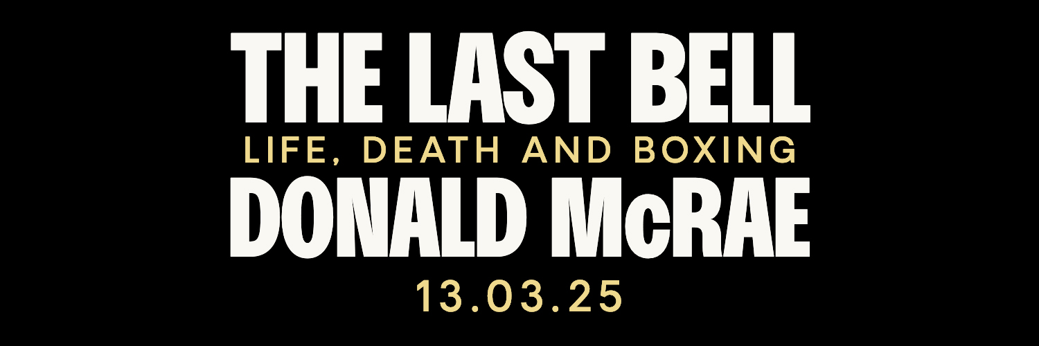 Donald McRae's banner