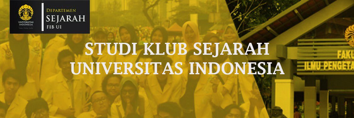 STUDI KLUB SEJARAH UI banner