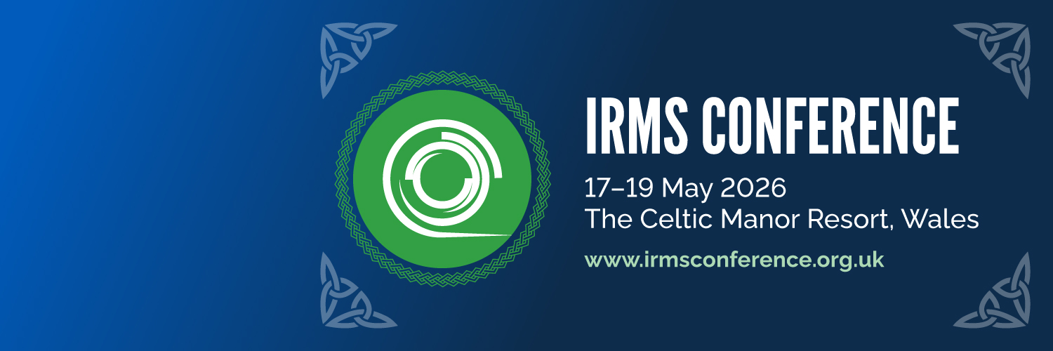 IRMS Conference banner